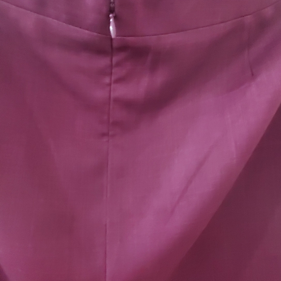 NWT 2 Piece Skirtsuit by Emily. Sz 12. Purple Color, Long Sleeves; Lined.  $70 - Picture 14 of 15